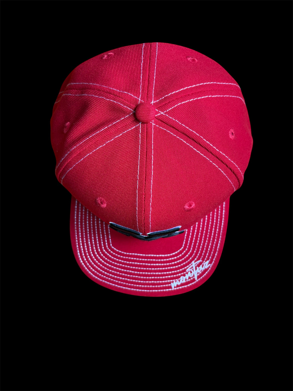Red Snapback cap