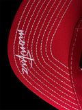 Red Snapback cap