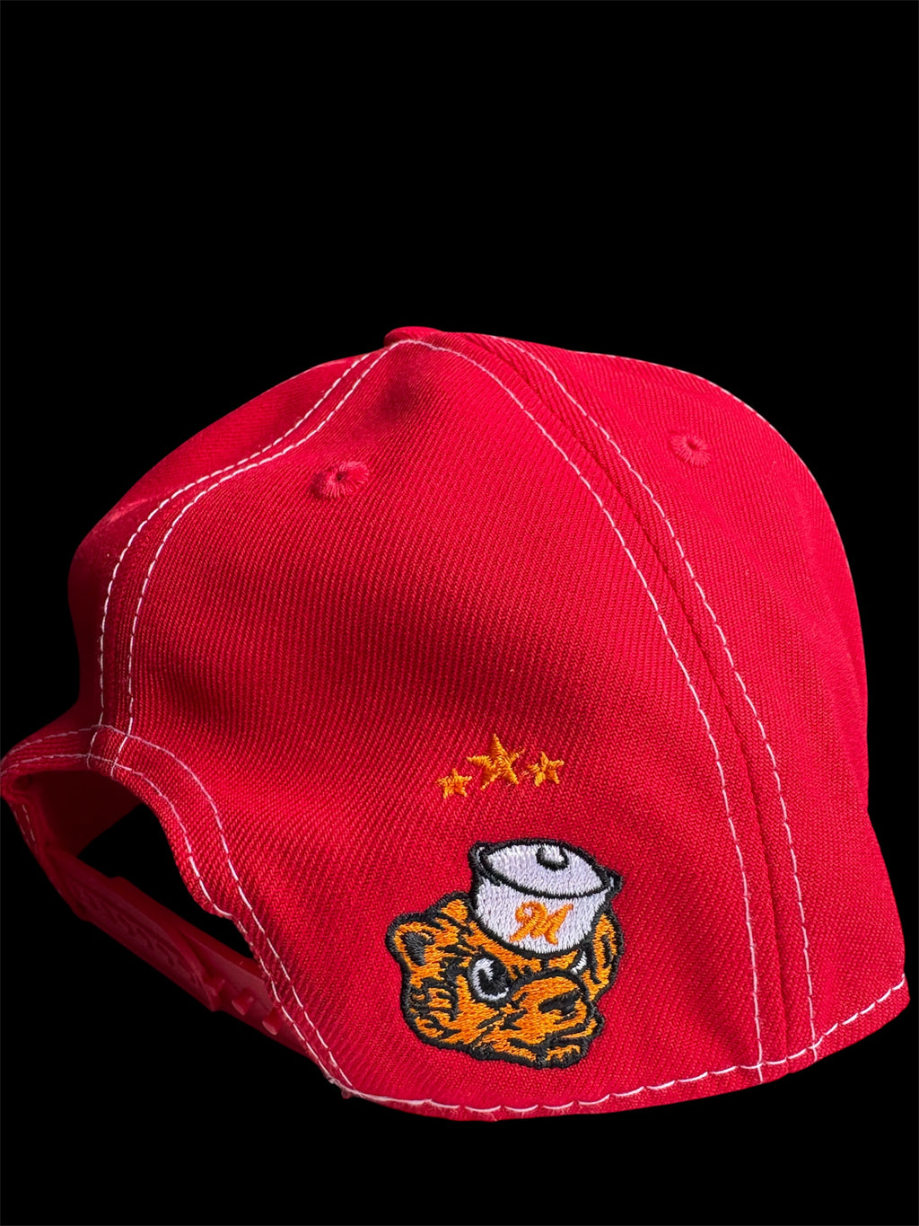 Red Snapback cap