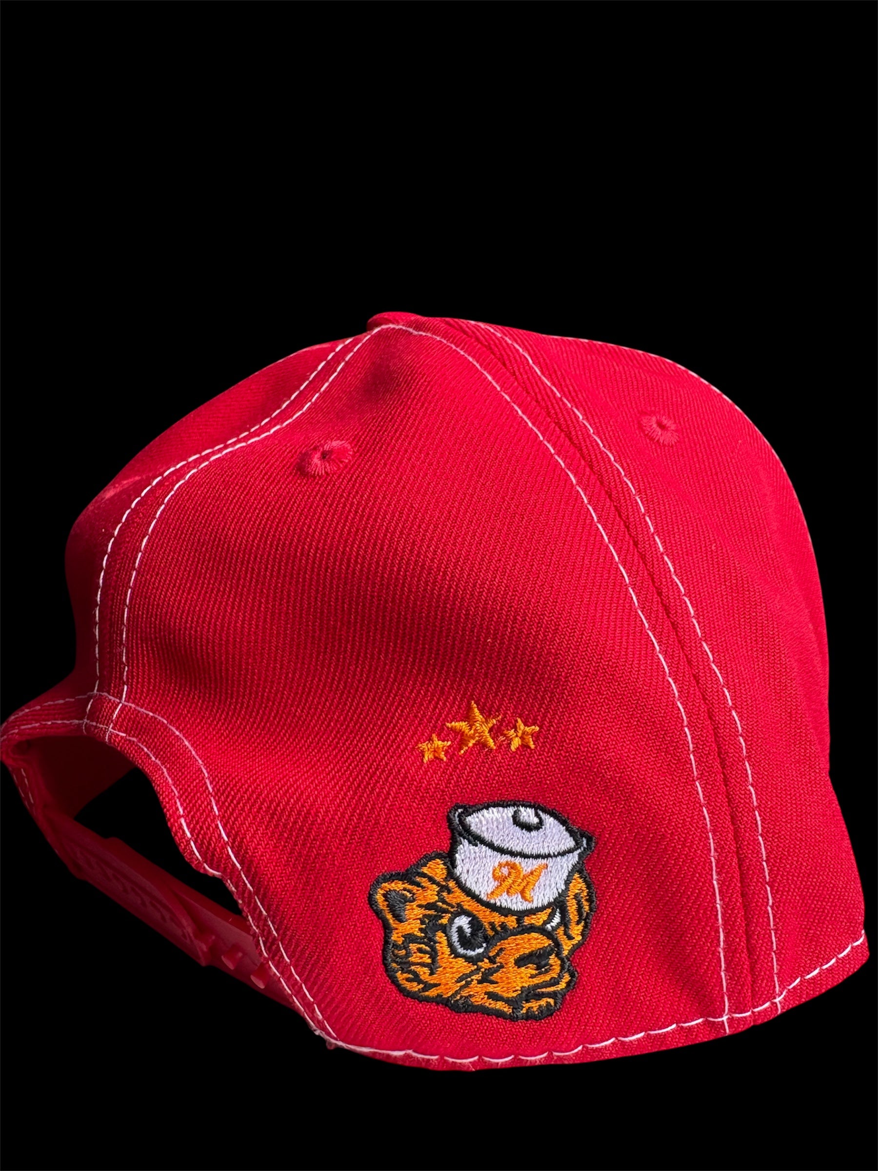 Red Snapback cap